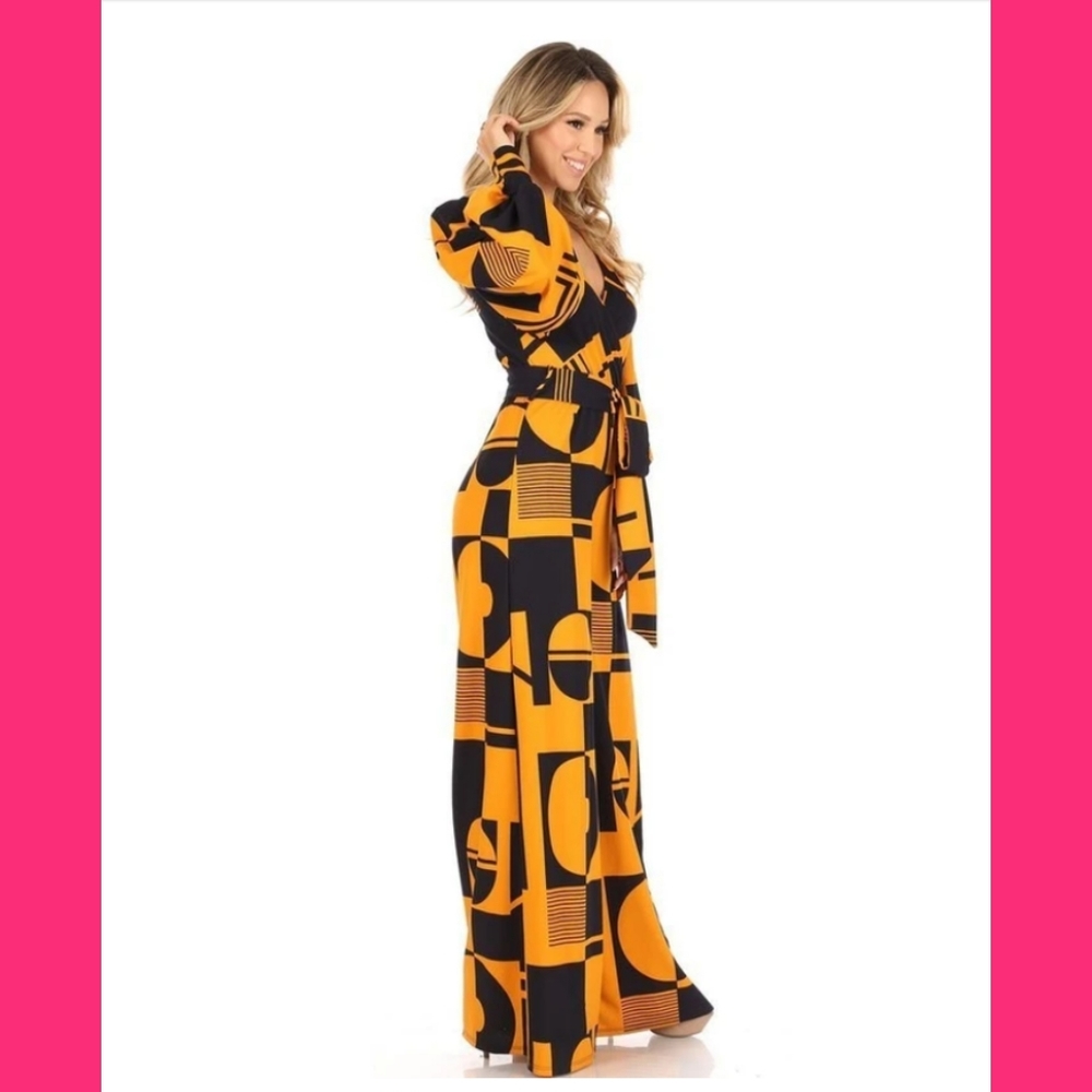 (Plus Size Tall) Women's Wide Leg Jumpsuit